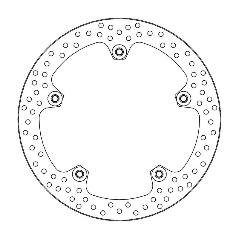 Halo Series Fixed Brake Rotor Natural For BMW F 750 GS ABS 2021-2023