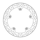 Halo Series Fixed Brake Rotor Natural For BMW R 850 RT 2004-2005