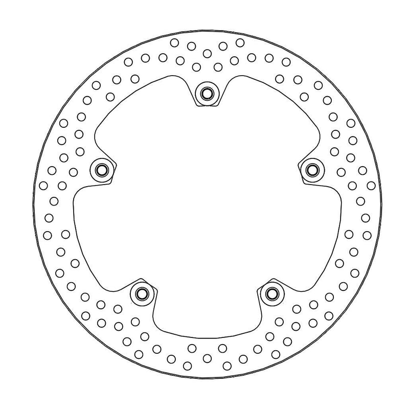 Halo Series Fixed Brake Rotor Natural For BMW R 850 RT 2004-2005