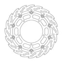 Flame Series Floating Front Left Brake Rotor Black For Yamaha YZF-R1 1000 2009-2014