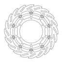 Floating Flame Front Left Brake Rotor Black For Husqvarna Norden 901 ABS 2022-2023