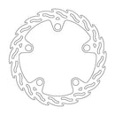 Flame Series Fixed Front Brake Rotor Silver For Honda VFR 1200 XD 2016-2018