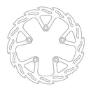 Flame Series Fixed Rear Brake Rotor Silver For Triumph Tiger Explorer ABS 2012-2015