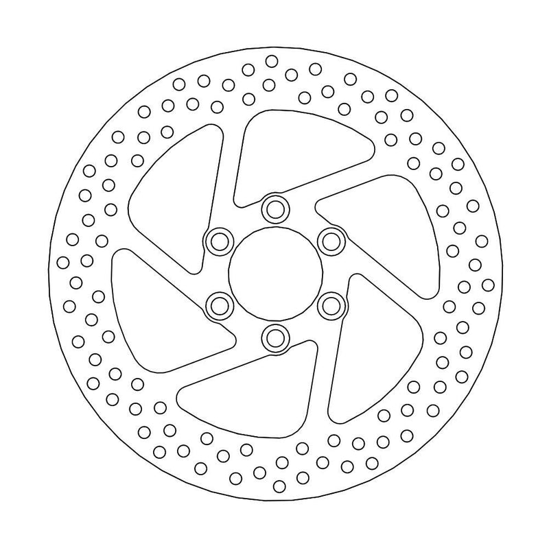 Halo Series Fixed Rear Brake Rotor