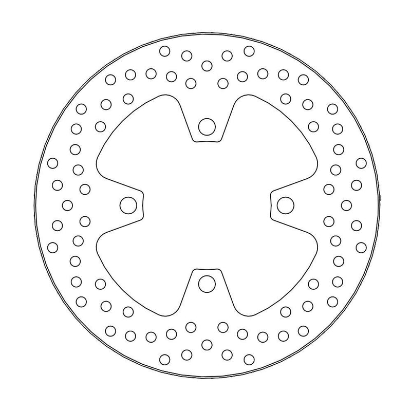 Halo Series Rear Brake Rotor For Triumph Daytona 675 2013-2015