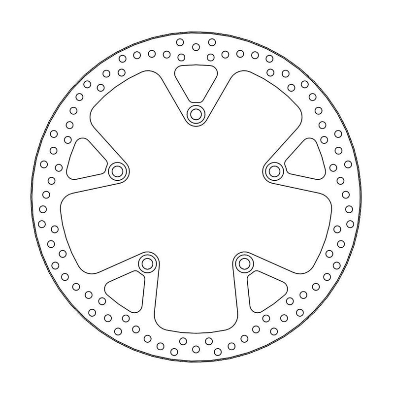 Halo Series Rear Brake Rotor For BMW K 1600 B ABS 2018-2023