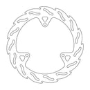 Flame Series Fixed Rear Brake Rotor Silver For Yamaha CZD 300 A 2019-2020