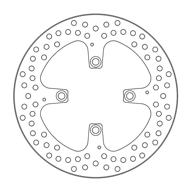 Halo Series Rear Brake Rotor For Ducati Monster 1200 ABS 2014-2016