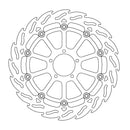 Floating Flame Front Left Brake Rotor Black For KTM Super Duke 1290 GT ABS 2021-2023