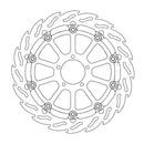 Flame Series Race Front Left Brake Rotor Black For KTM Super Duke 1290 GT ABS 2021-2023