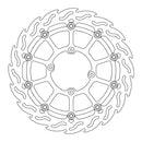 Supermoto Front Racing Brake Rotors Black For Honda CR 80 RB 1996-2002