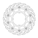 Flame Series Front Brake Rotor Black For Honda CR 125 R 1992-1994