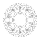 Flame Series Front Brake Rotor Black For Kawasaki KX 450 X 2021-2023