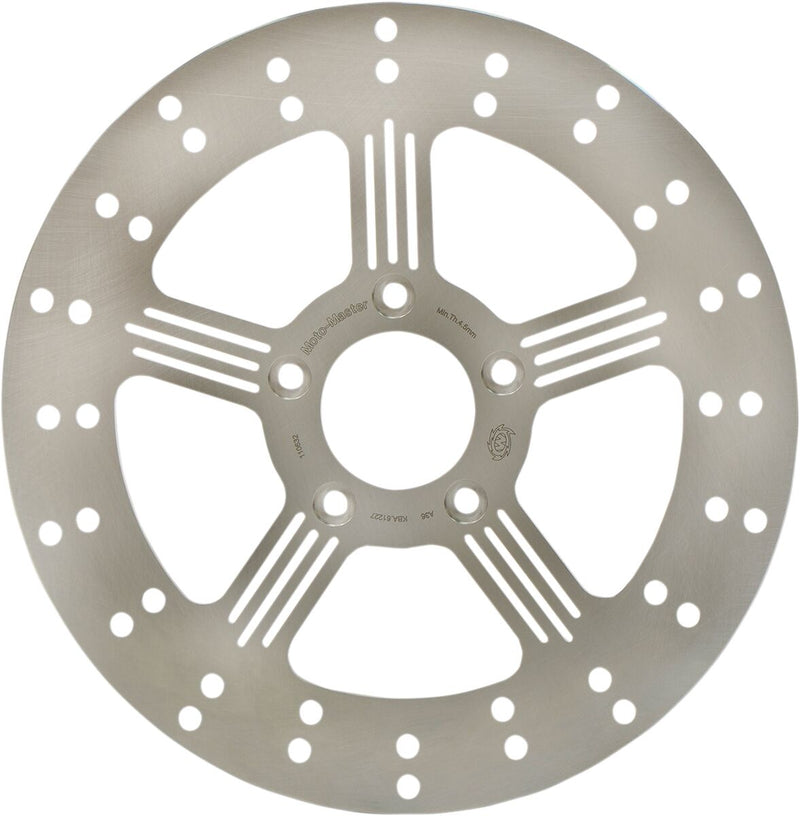 Round Natural Custom Series Fixed Front Brake Rotor For Harley Davidson FLD 1690 2012-2013