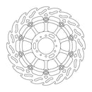 Floating Flame Front Left Brake Rotor Black For Honda CB 1100 EX ABS 2014-2016