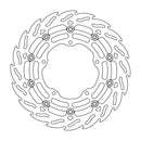 Floating Flame Front Left Brake Rotor Black For Yamaha MT-10 ABS 2021-2022