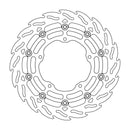 Floating Flame Front Right Brake Rotor Black For Yamaha MT-10 ABS 2022