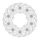 Flame Series Race Front Left Brake Rotor Black For Yamaha MT-10 ABS 2021-2022