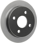 Rear Brake Rotor Black For Harley Davidson FLHTCUTG 1690 2009-2013