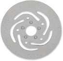 OEM-Style Front Brake Rotor Silver For Harley Davidson FLHR 1450 2000-2003