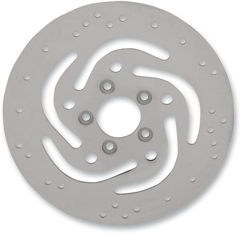 OEM-Style Rear Brake Rotor Silver For Harley Davidson FLD 1690 2012-2013