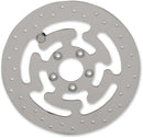 OEM-Style Rear Brake Rotor Silver For Harley Davidson FLHR 1690 2014
