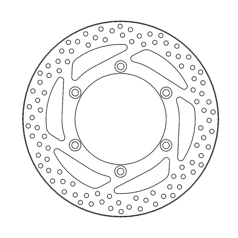 Halo Series Fixed Front Brake Rotor For Triumph Bonneville 800 2001-2006
