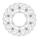 Flame Series Front Left Brake Rotor Black For KTM SMC 690 R ABS 2014-2020