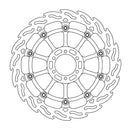 Flame Series Front Right Brake Rotor Black For Aprilia Tuono V4 1100 RR ABS 2020