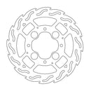 Flame Series Fixed Rear Brake Rotor For Honda CB 1000 R ABS 2008-2016