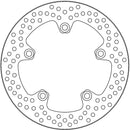 Halo Series Rear Brake Rotor For Suzuki GSX-R 1000 ABS 2017-2023