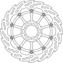 Flame Series Floating Front Left Brake Rotor For Husqvarna 125 Svartpilen ABS 2021-2023