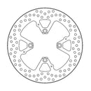 Halo Series Fixed Rear Brake Rotor Silver For Ducati DIAVEL 1200 ABS 2011-2016