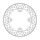 Halo Series Fixed Rear Brake Rotor Silver For Honda CB 500 X ABS 2022