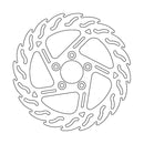 Flame Series Fixed Front Left Brake Rotor Silver For Harley Davidson XL 1200 C 1999-2003