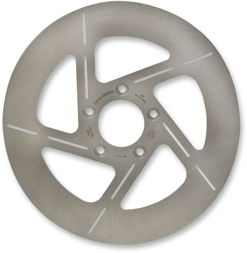 Custom Series Fixed Rear Brake Rotor Silver For Harley Davidson VRSCAW 1130 2007