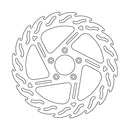 Flame Series Fixed Front Left Brake Rotor Silver For Harley Davidson FLDE 1750 ABS 2018-2020