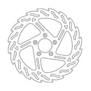 Flame Series Fixed Front Right Brake Rotor Silver For Harley Davidson FLHR 1584 2008