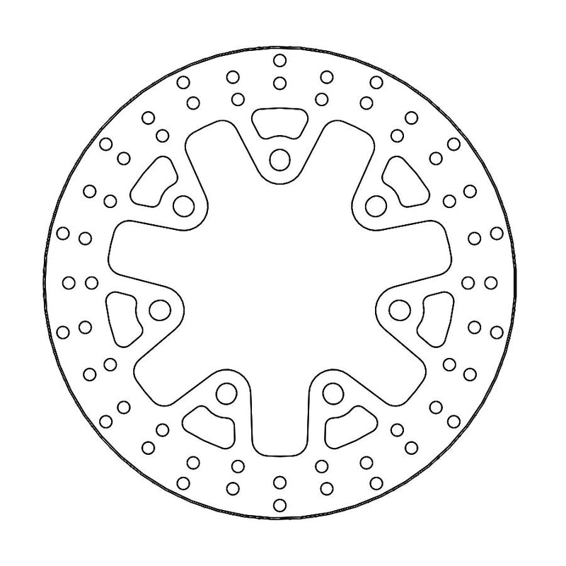 Custom Series Fixed Front Brake Rotor Silver For Harley Davidson FLHTKSE 1923 ABS 2018-2021