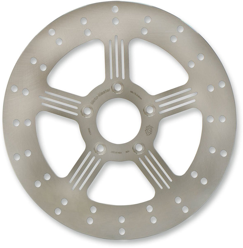 Custom Series Fixed Rear Brake Rotor Silver For Harley Davidson FLH 1340 1983
