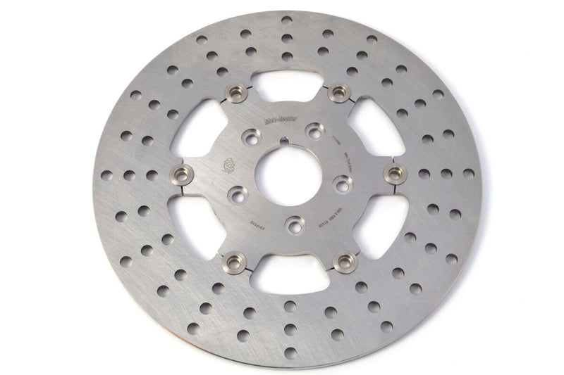 Custom Series Floating Front Brake Rotor Silver For Harley Davidson FLH 1340 1983