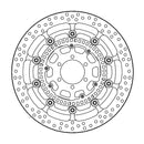 Halo Series Floating Brake Rotor Black / Silver For BMW S 1000 HP4 ABS 2013-2014