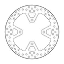 Halo Series Fixed Rear Brake Rotor Silver