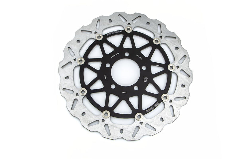 Nitro Series Front Brake Disc Black / Silver For Suzuki GSX 1300 R 1999-2007
