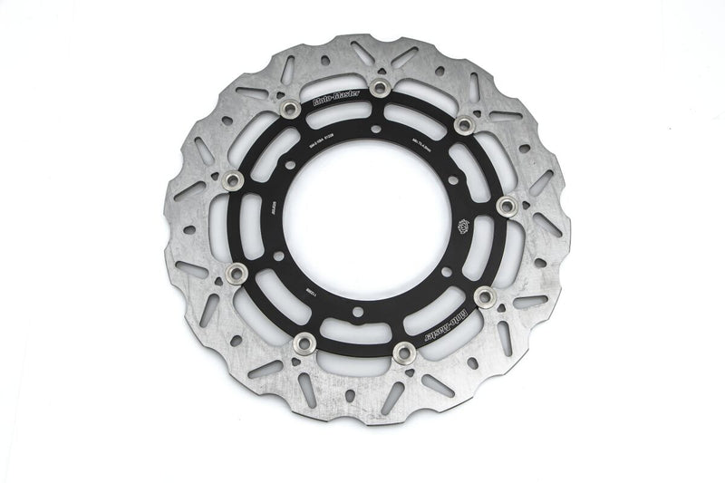 Nitro Series Front Brake Disc Black / Silver For Yamaha FJR 1300 2003-2005