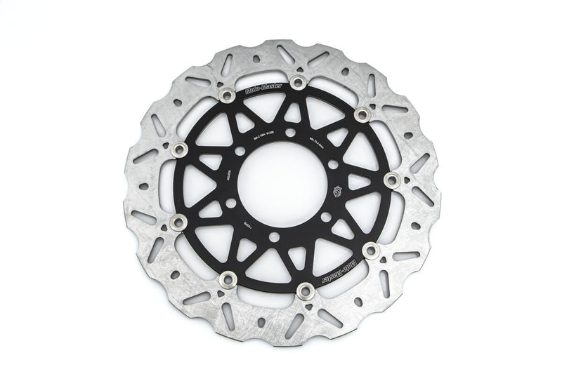 Nitro Series Front Brake Disc Black / Silver For Husqvarna 125 Svartpilen ABS 2021-2023