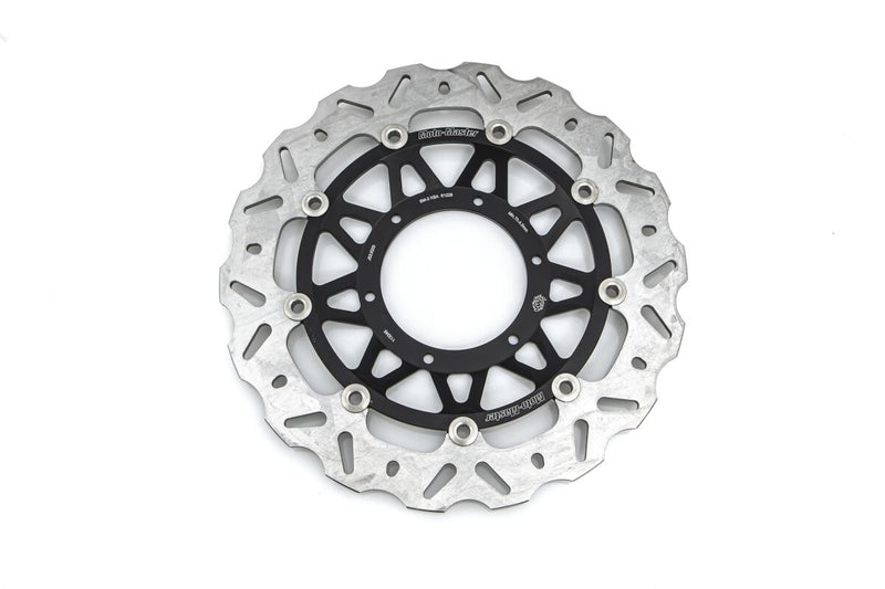 Nitro Series Front Brake Disc Black / Silver For Honda CBF 1000 2008