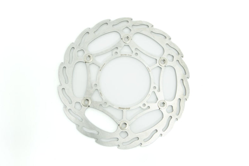 Floating Flame Front Brake Rotor Silver For Cannondale C 440 R 2002-2006