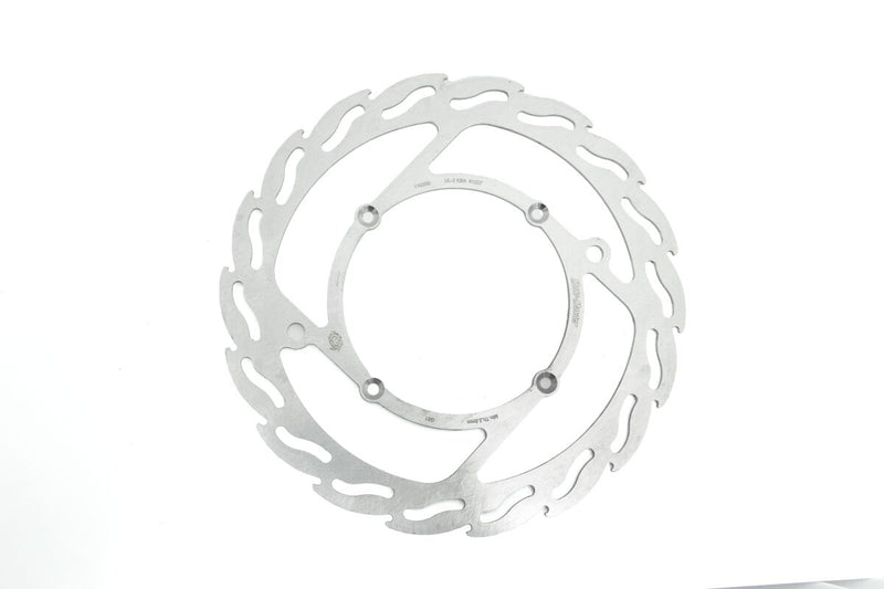Flame Series Fixed Front Brake Rotor Silver For Husqvarna CR 125 2000-2013