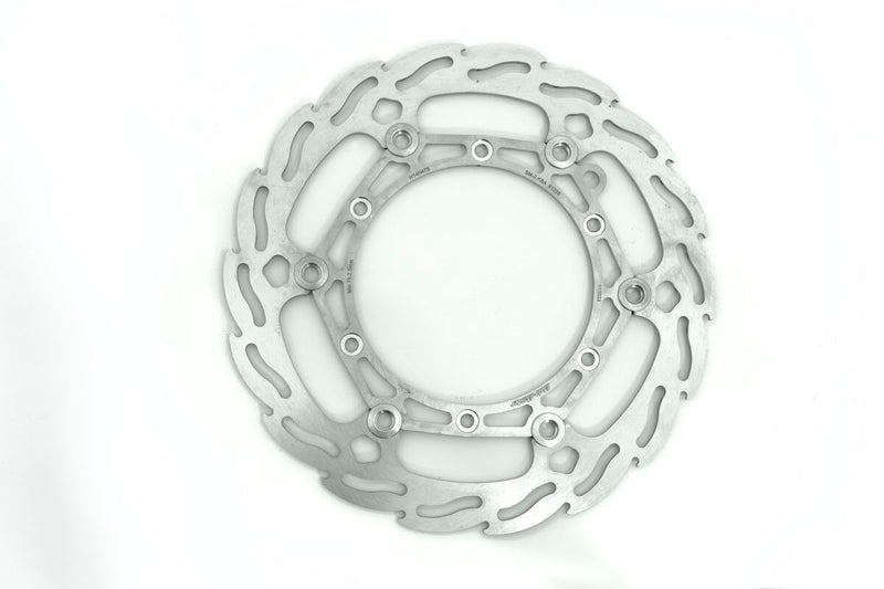 Floating Flame Front Brake Rotor Silver For Gas Gas EC 250 2021-2023